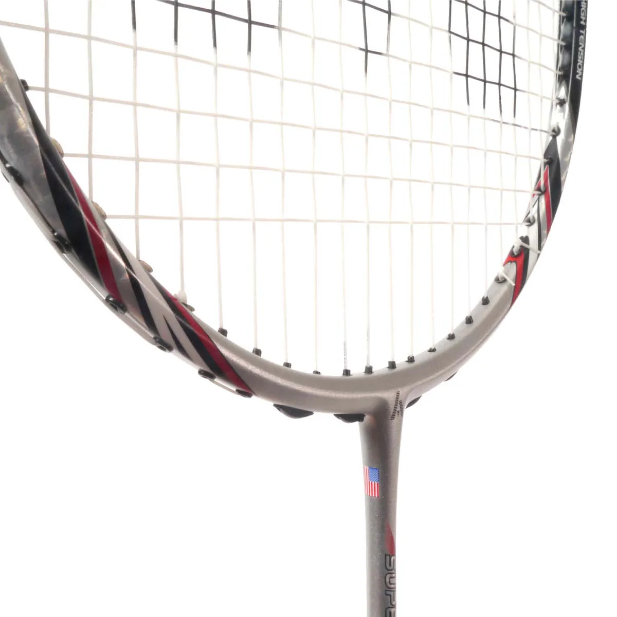 Ashaway Superlight 7 Hex Frame Badminton Racket - Image 4