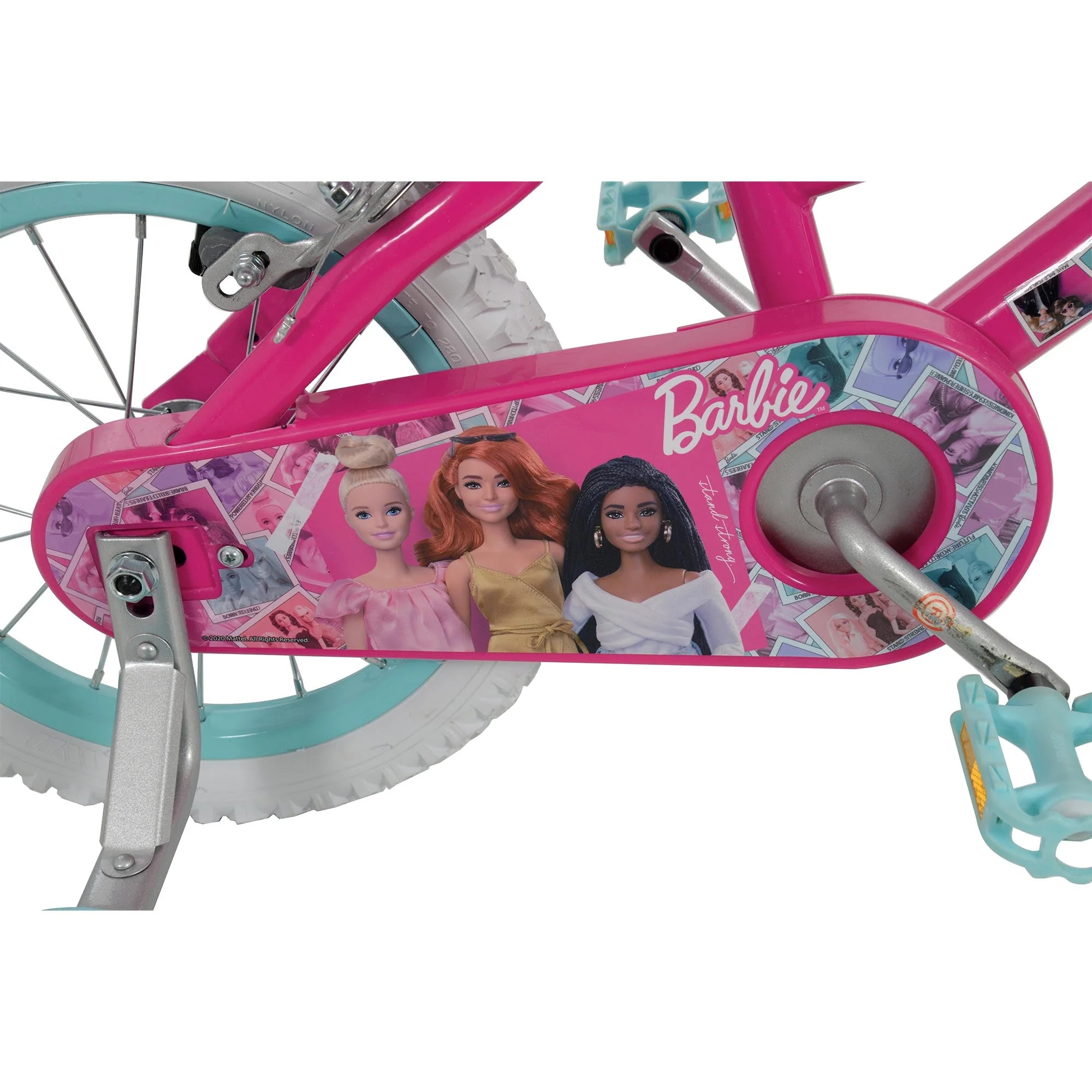 Barbie 14" Wheel Size Kids Beginner Bike - Image 4