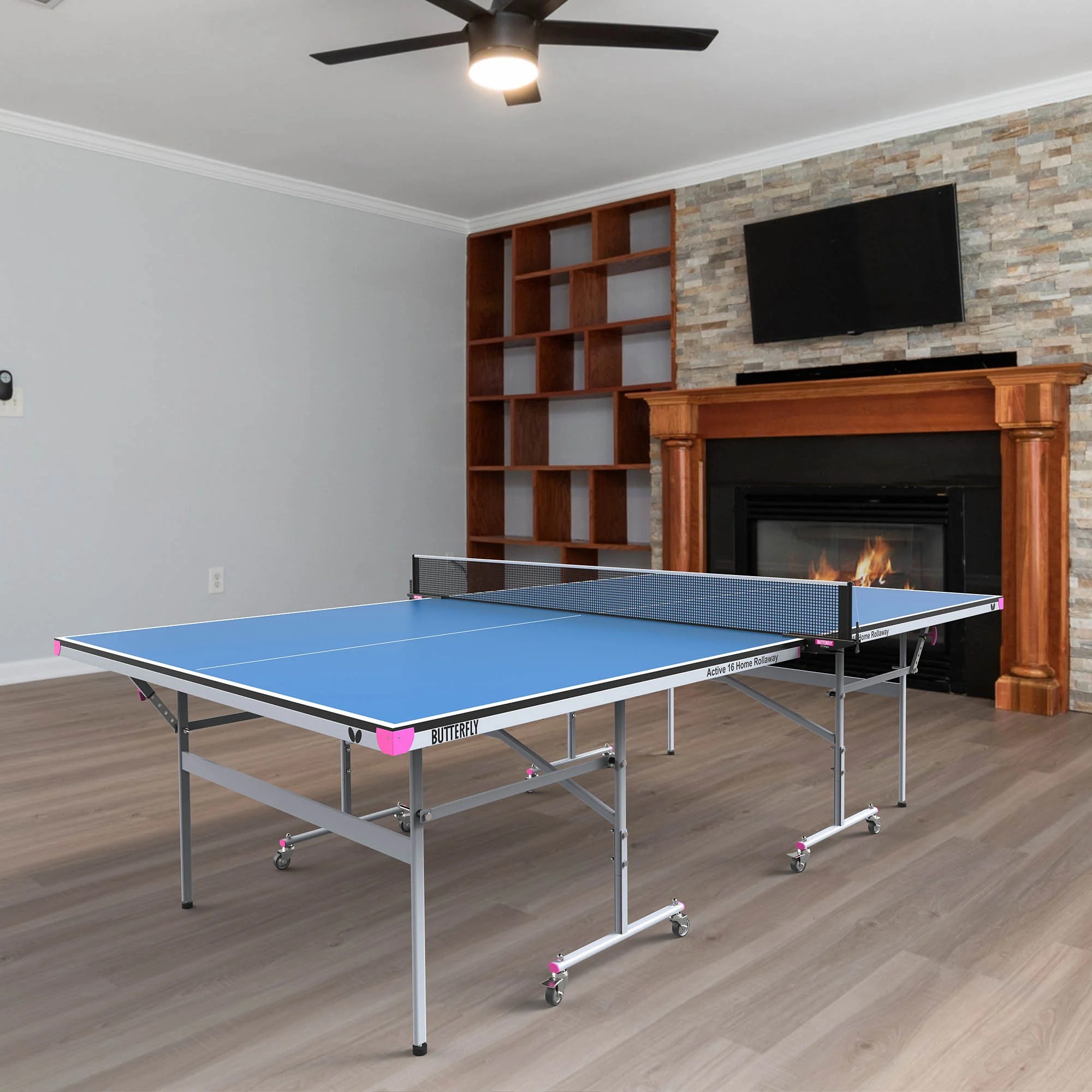 Butterfly Active 16 Home Rollaway Indoor Table Tennis Table - Image 5