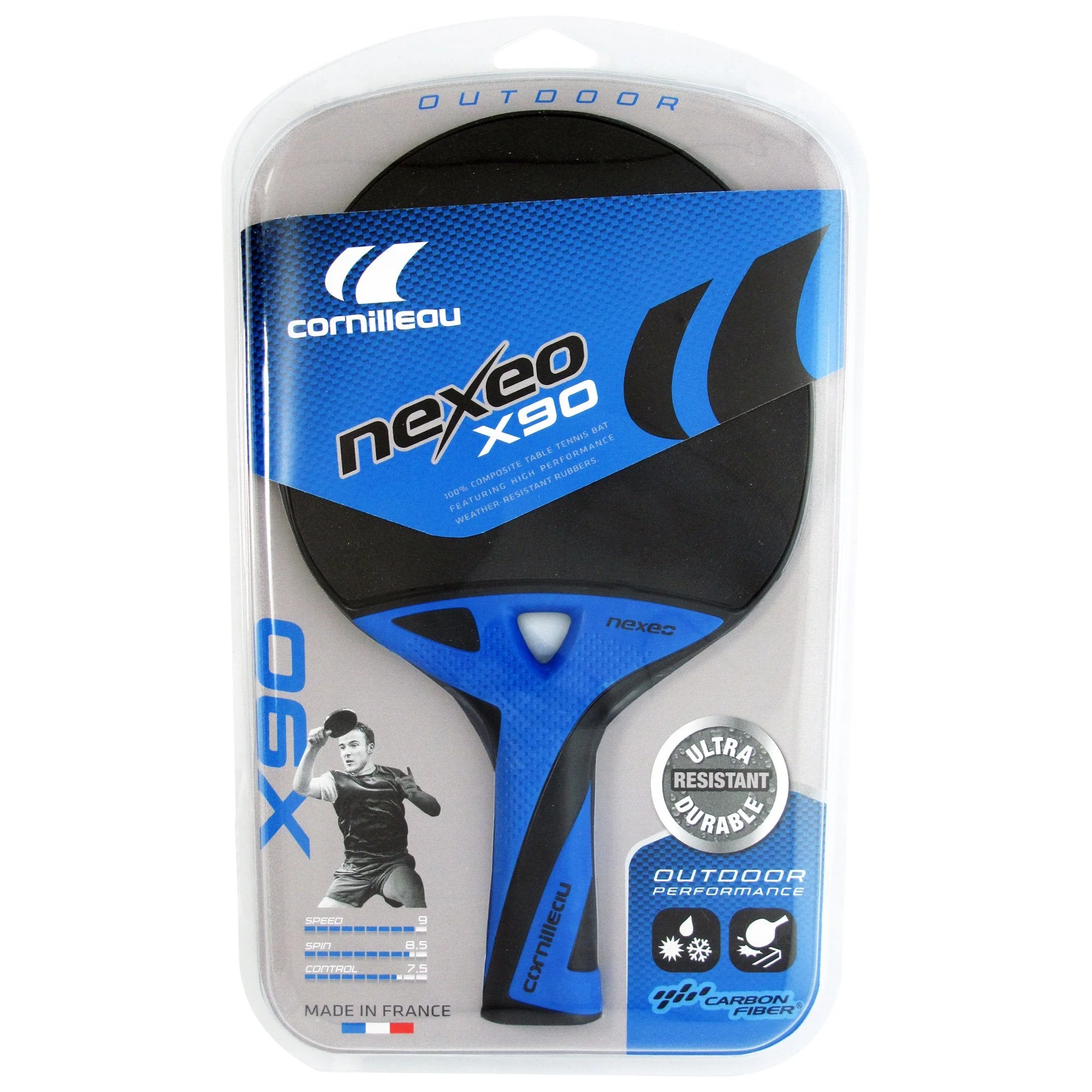 Cornilleau Nexeo X90 Carbon Table Tennis Bat - Image 8