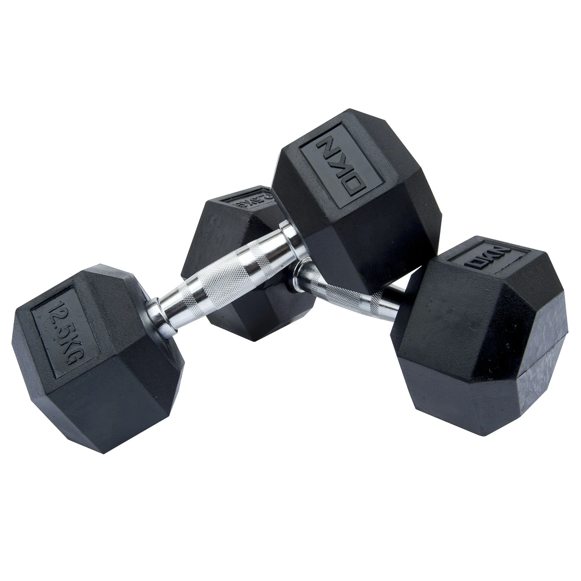 DKN Rubber Hex Dumbbells - Image 16