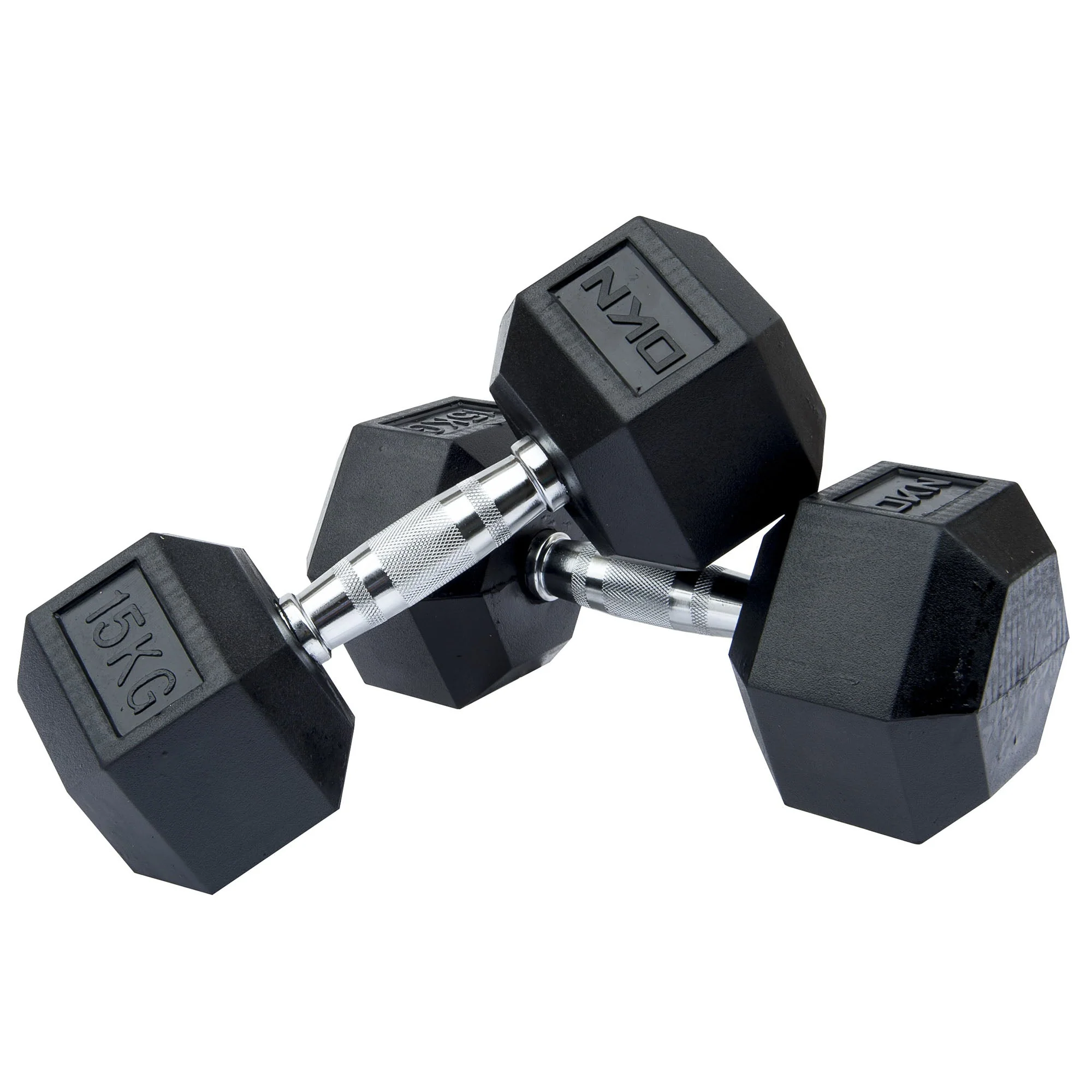 DKN Rubber Hex Dumbbells - Image 17