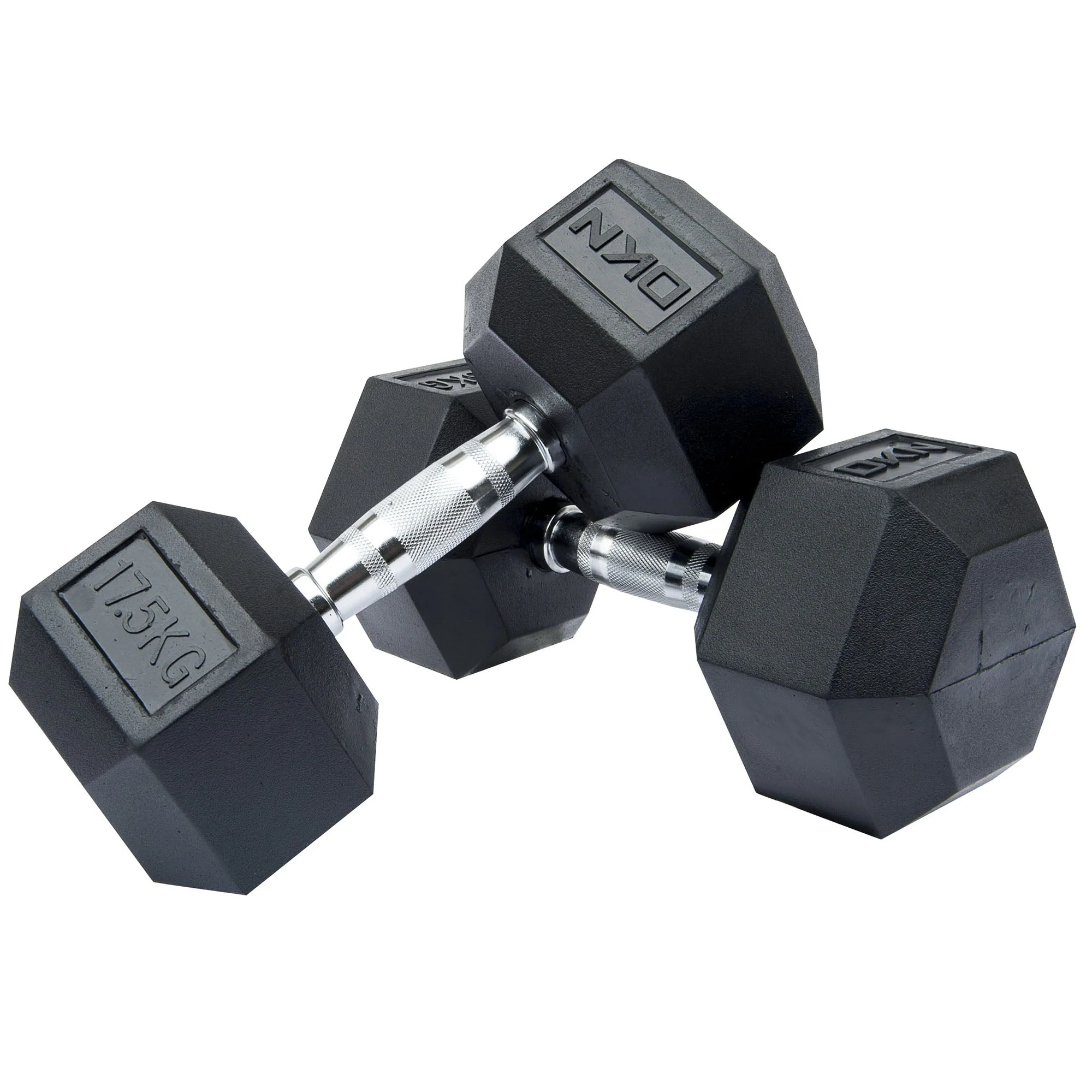 DKN Rubber Hex Dumbbells - Image 18
