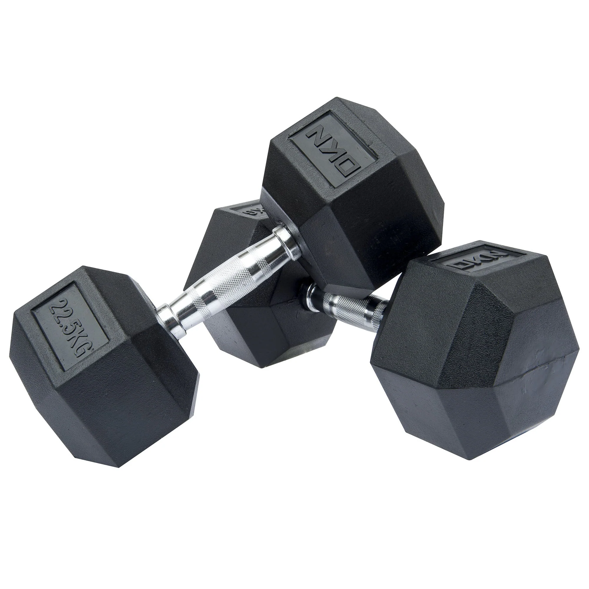 DKN Rubber Hex Dumbbells - Image 19