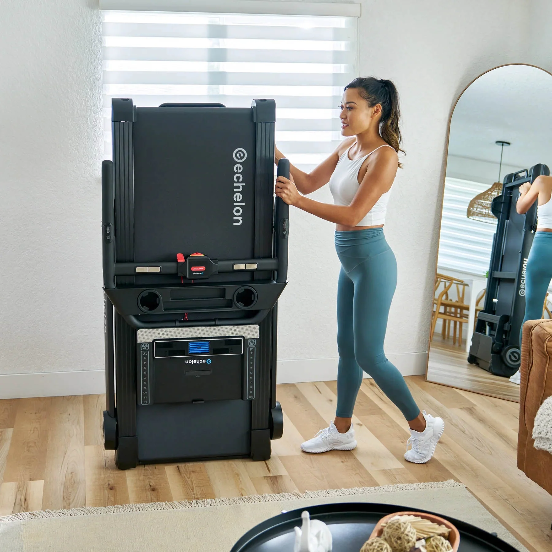 Echelon Stride-6 Auto-Fold Smart Connected Treadmill - Image 6