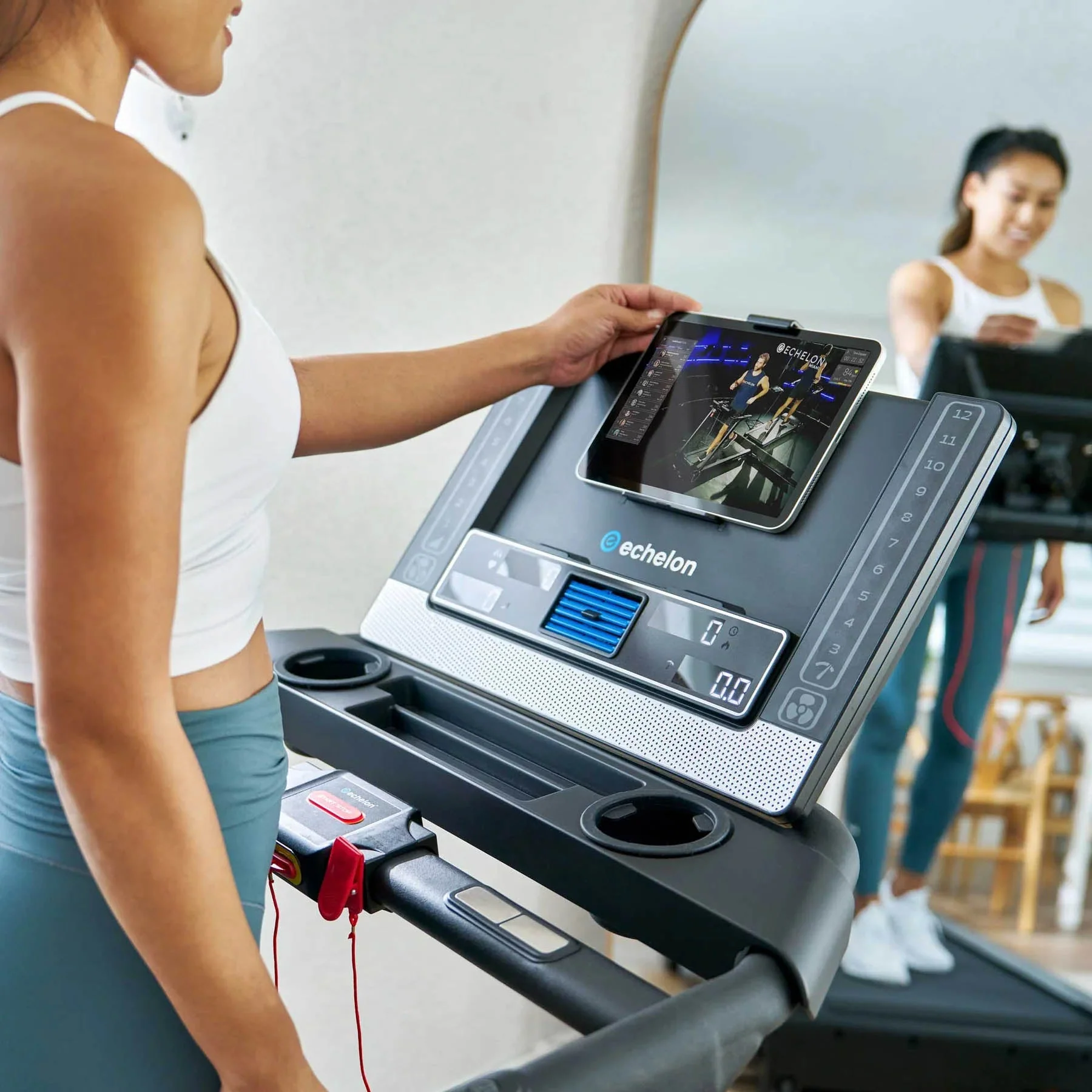 Echelon Stride-6 Auto-Fold Smart Connected Treadmill - Image 7