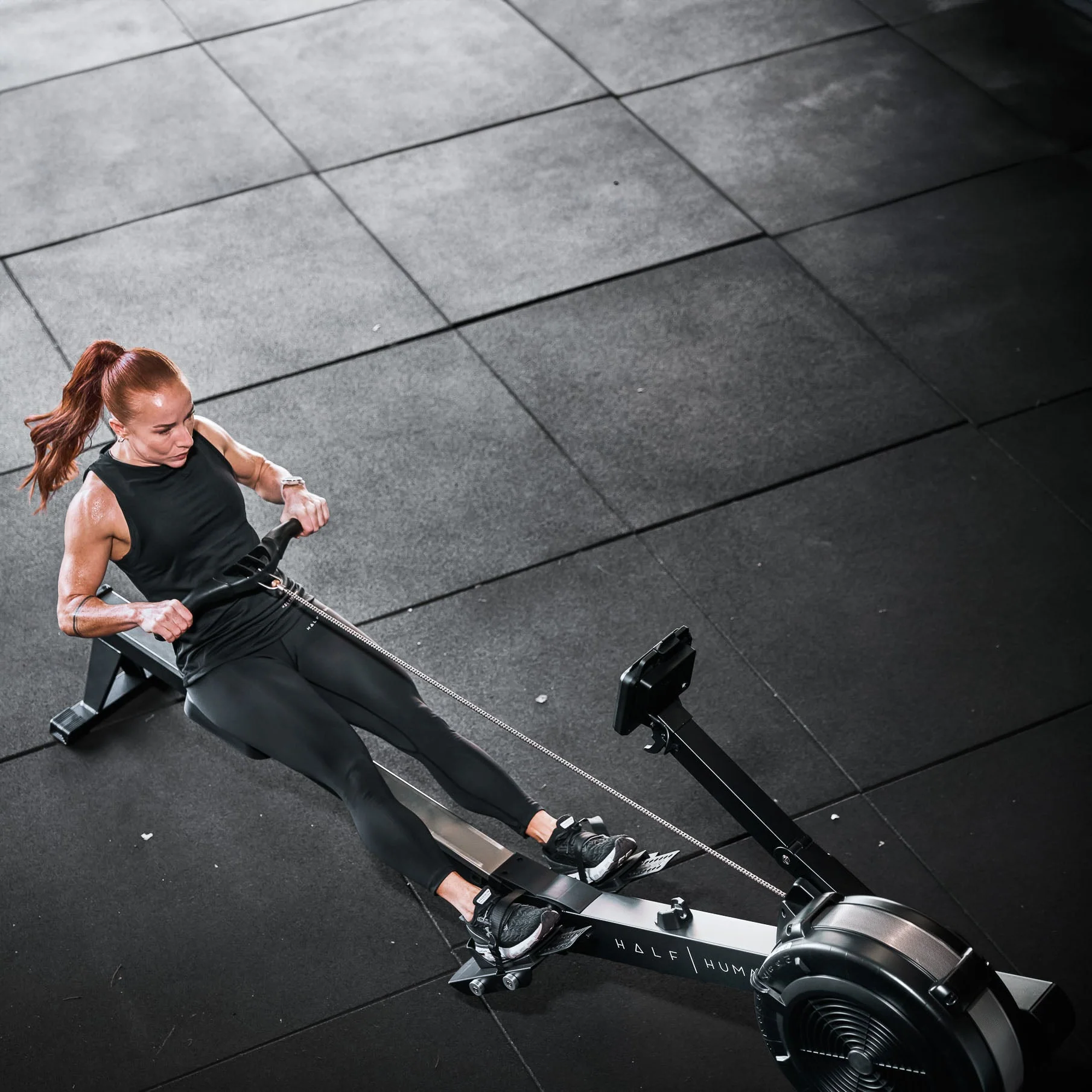 Half Human Air Rowing Machine - Image 7