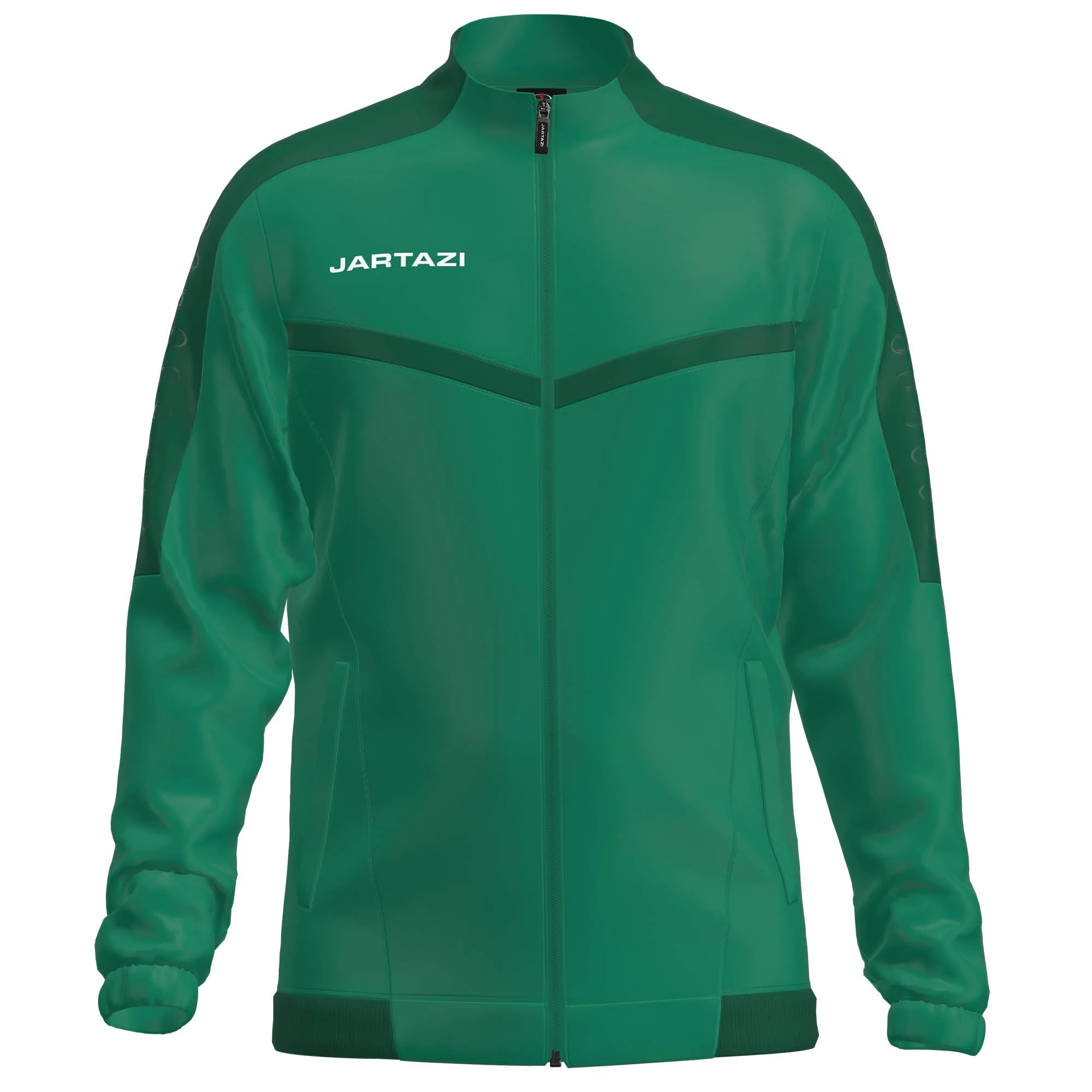 Jartazi Torino Mens Full-Zip Poly Training Jacket - Image 2