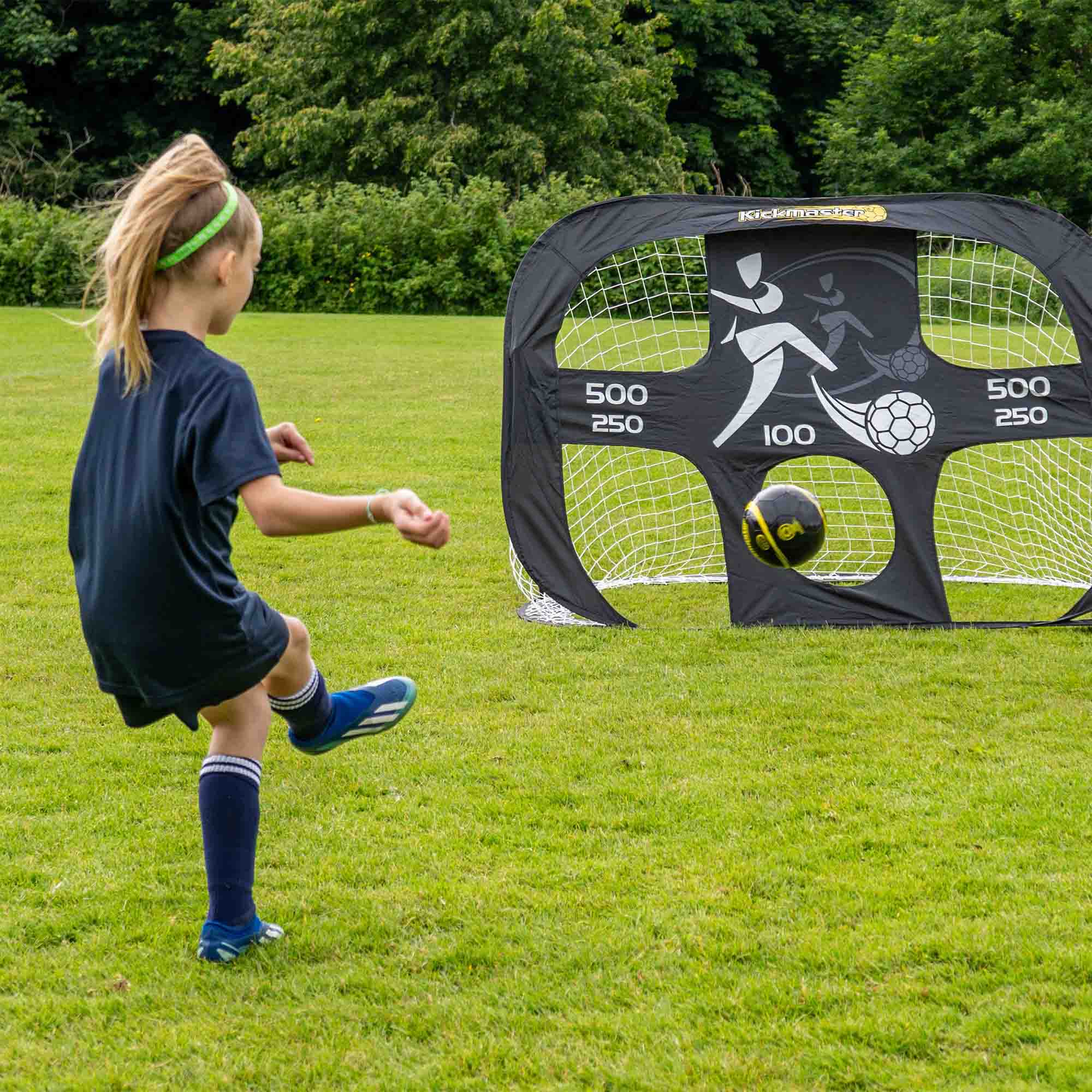 Kickmaster Large Quick Up Goal and Target Shot - Image 4