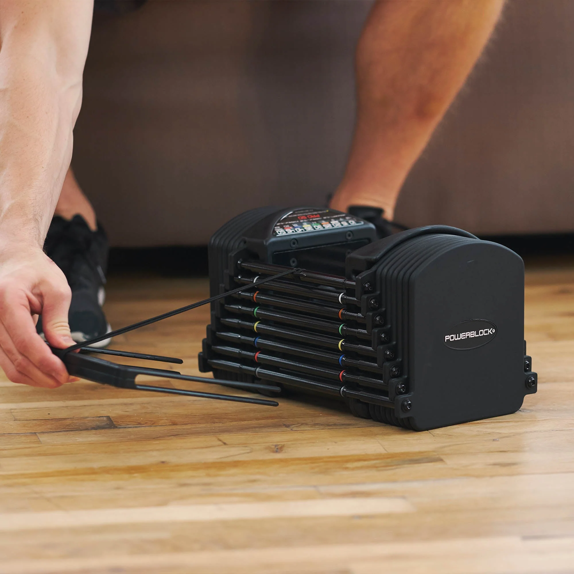PowerBlock Pro 50 Adjustable Dumbbells - Image 8