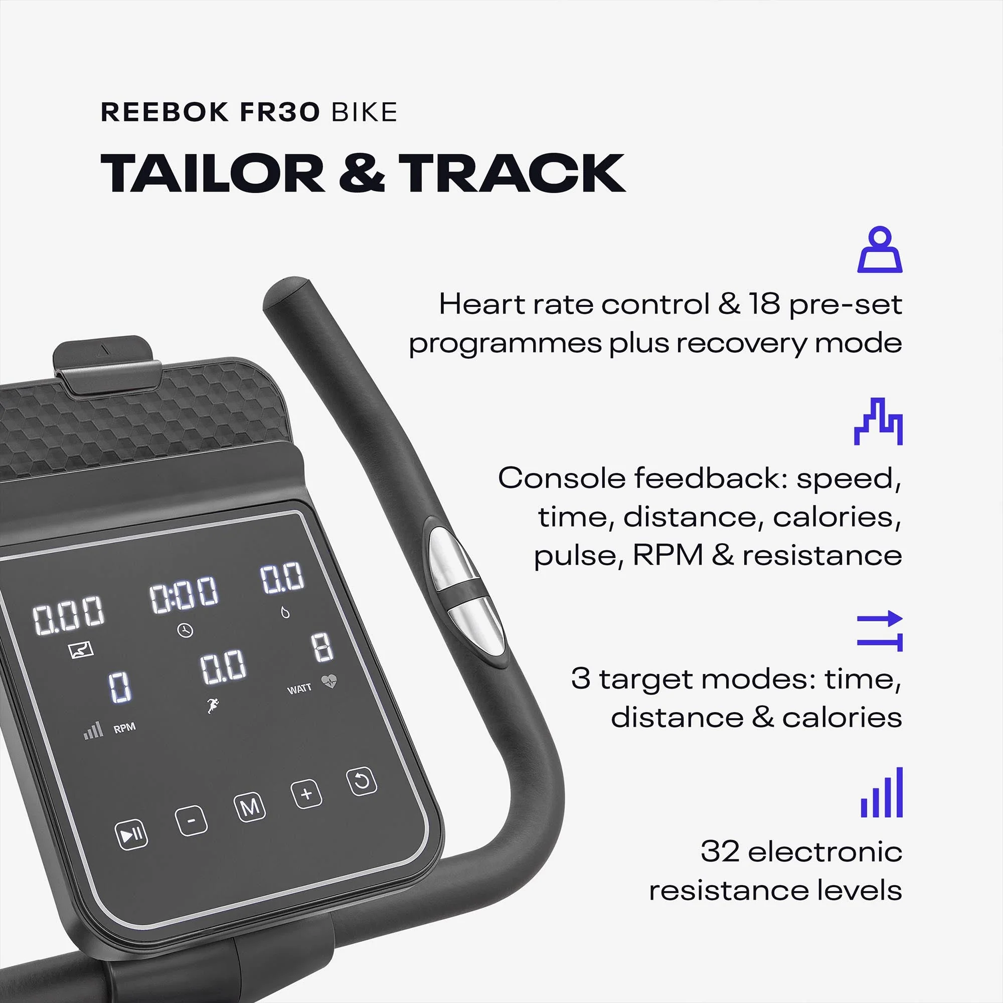 Reebok FR30 Exercise Bike - Image 6