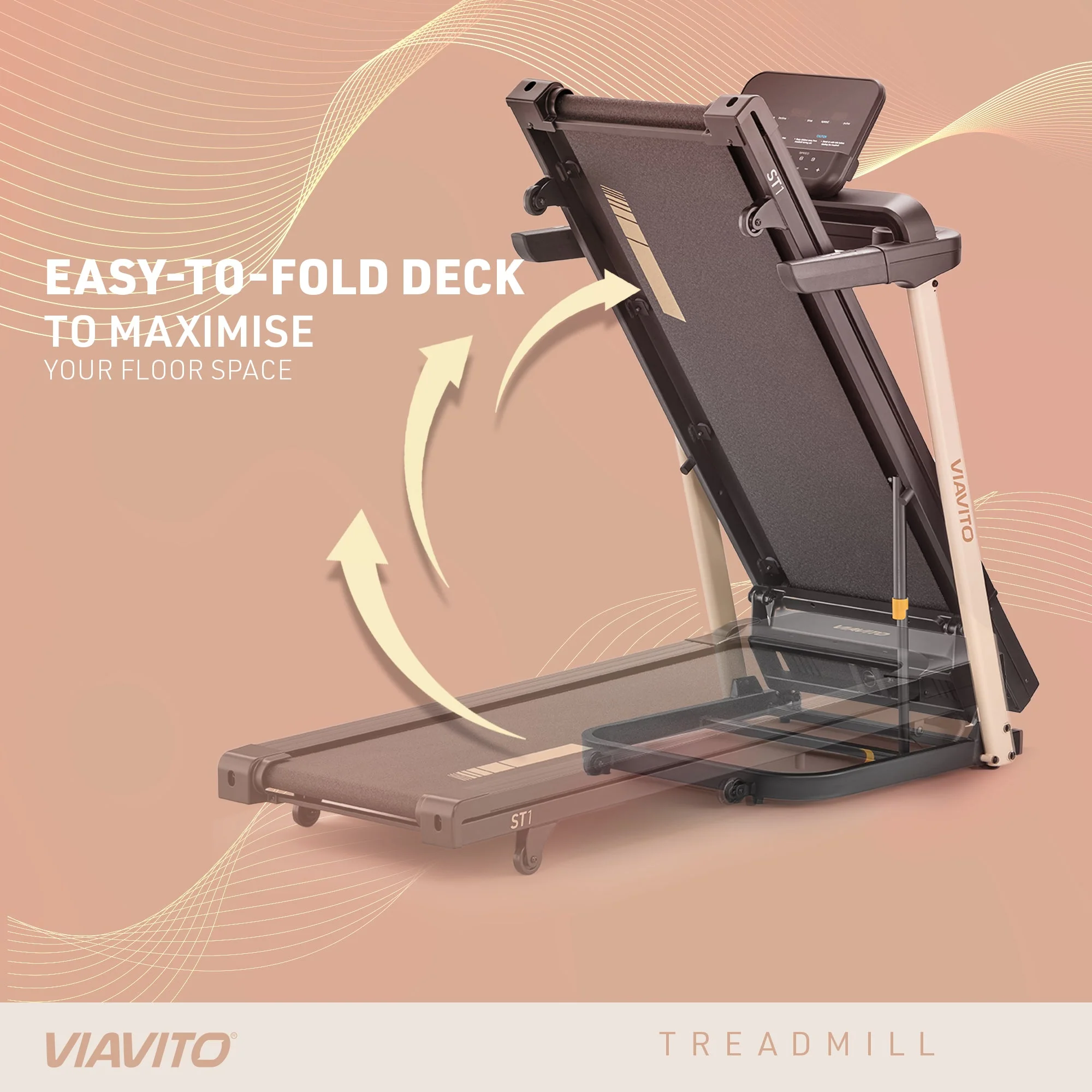 Viavito ST1 Folding Treadmill - Image 6