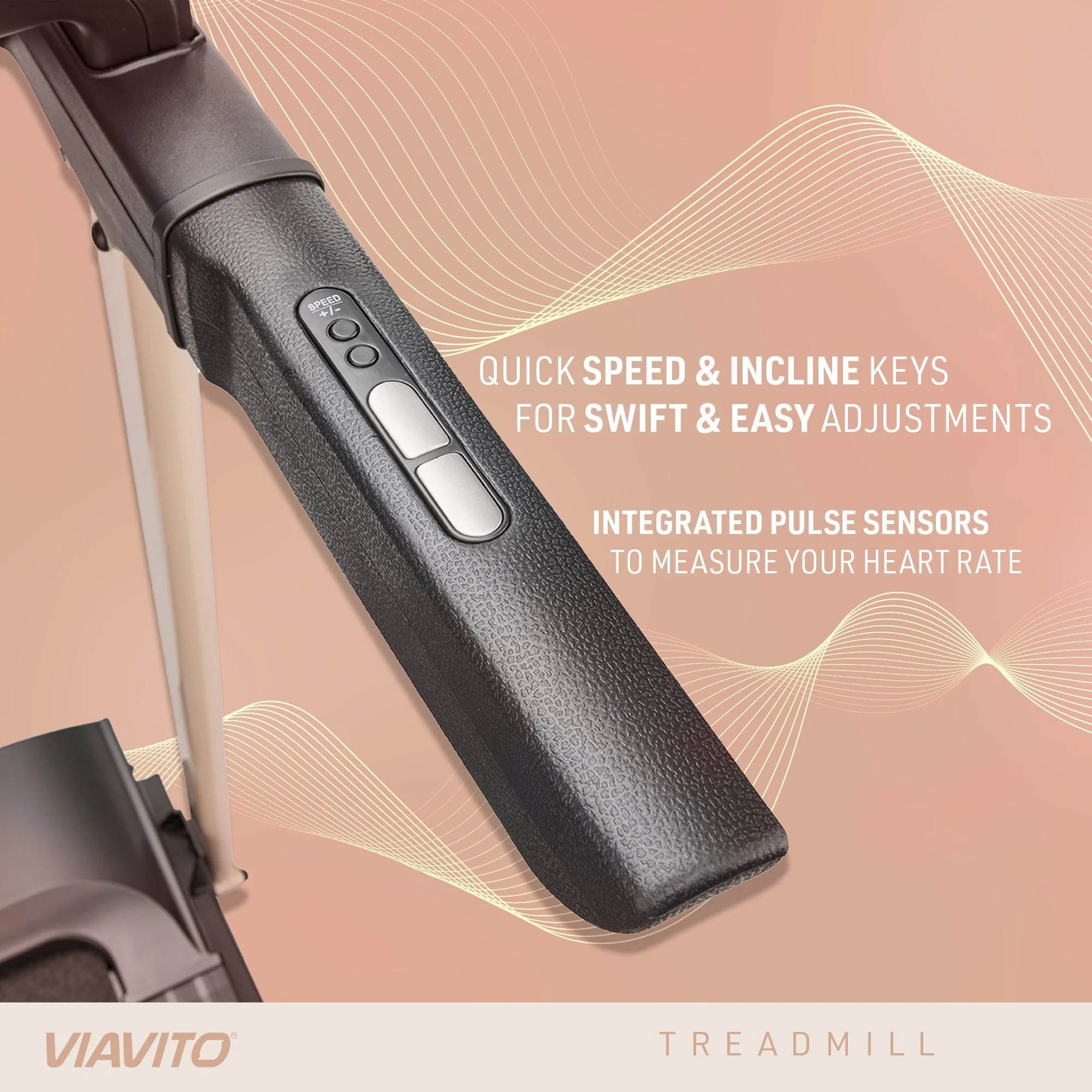 Viavito ST1 Folding Treadmill - Image 7