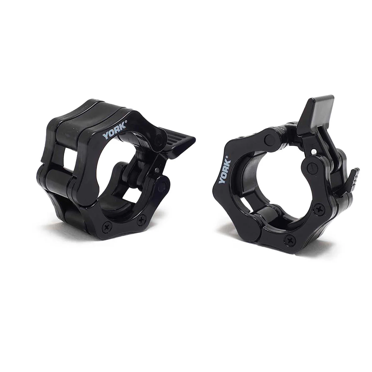York Barbell Quick Release Olympic Collars -  Pair - Image 2