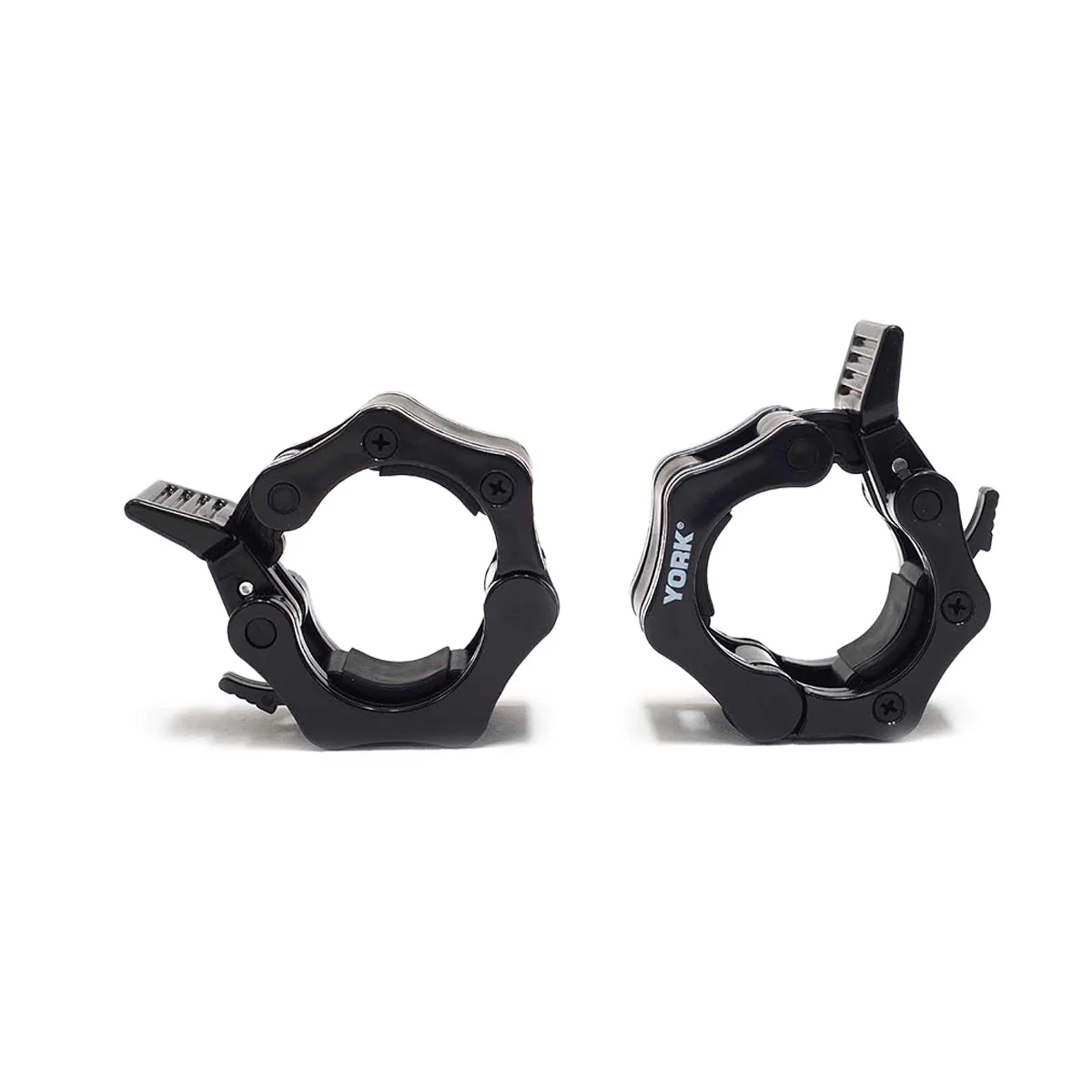 York Barbell Quick Release Olympic Collars -  Pair - Image 3